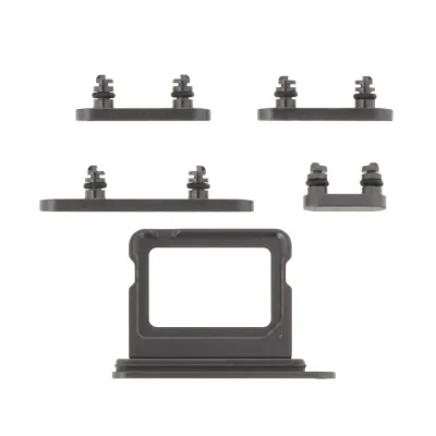 Button Kit iPhone 16 / 16 Plus Black