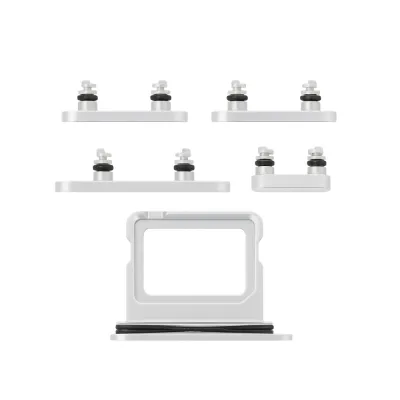 Button Set iPhone 16 / 16 Plus White