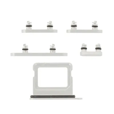 Button Set iPhone 17 White