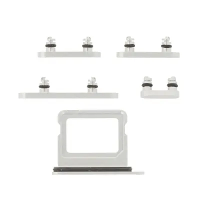 Button Set iPhone 17 White