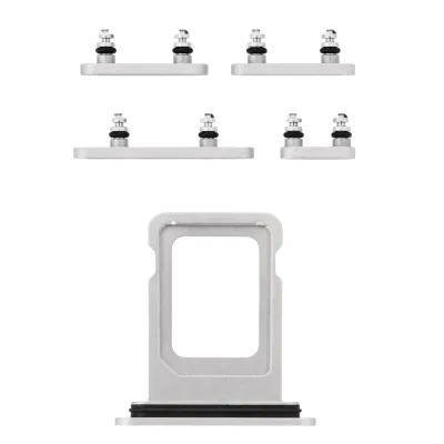Button Kit iPhone 17 Pro / Pro Max Silver