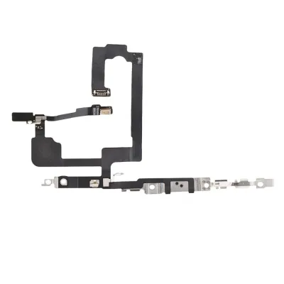 Шлейф кнопки ВКЛ зі шлейфом NFC та мікрофоном iPhone 15 USED PART