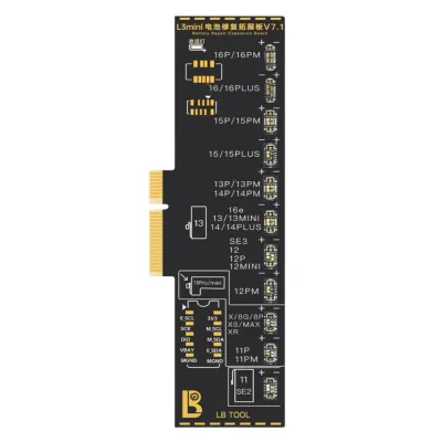 LB Плата ремонту акумулятора LB L3 MINI для iPhone 6–15 Pro Max