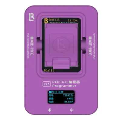 LB Програматор NAND LB H7 PCIe 4.0 з модулем BGA110 для читання та запису NAND
