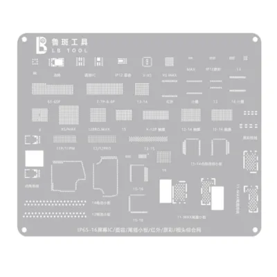 LB Display Microchip with Original Color Transmission and Face ID Recovery, Integrated Flex Cable Connection Module