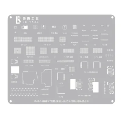 LB Display Microchip with Original Color Transmission and Face ID Recovery, Integrated Flex Cable Connection Module