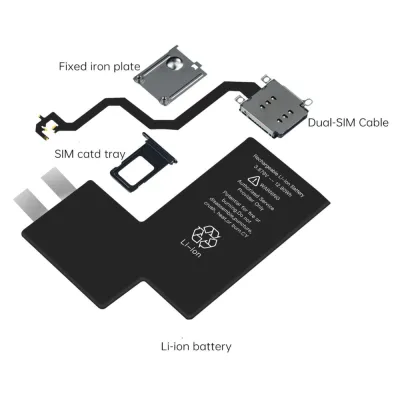 LB Літій-іонний акумулятор із модулем Dual SIM (2 фізичні SIM-карти) iPhone 15Pro