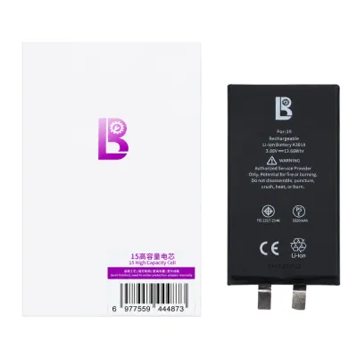 LB High Capacity Battery For iPhone 15 - 3520 mAh