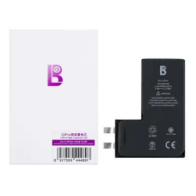 LB High Capacity Battery for iPhone 15 Pro - 3430 mAh