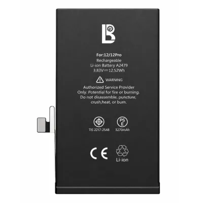 LB Діагностований акумулятор підвищеної ємності -3320 mAh iPhone 12/12Pro