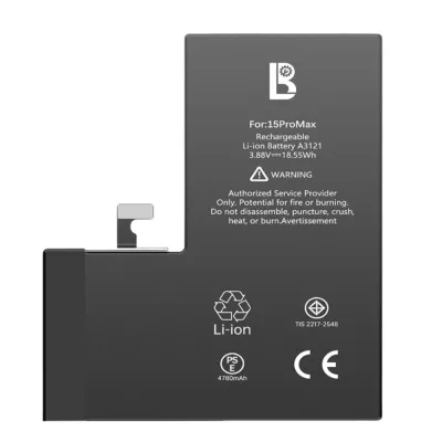 LB Діагностований акумулятор підвищеної ємності -4780 mAh iPhone 15PM