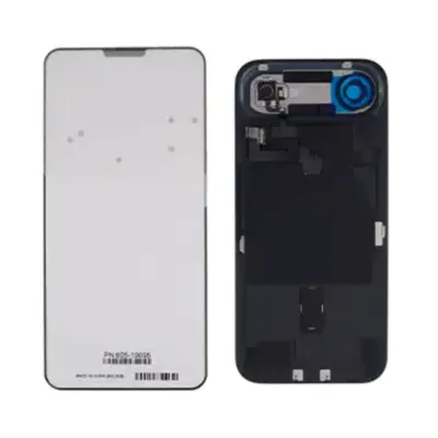 Заднє скло з магнітом MagSafe, NFC та шлейфом спалаху для iPhone Air (Genuine OEM) (Space Black)
