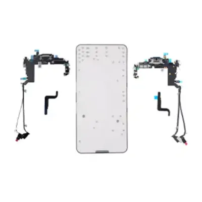 USB-C Charging Port Flex Cable (pSIM) For iPhone 17 Pro Max (Genuine OEM) (UK/EU Version) (Deep Blue)