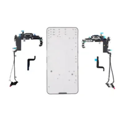 USB-C Charging Port Flex Cable (pSIM) For iPhone 17 Pro Max (Genuine OEM) (UK/EU Version) (Deep Blue)