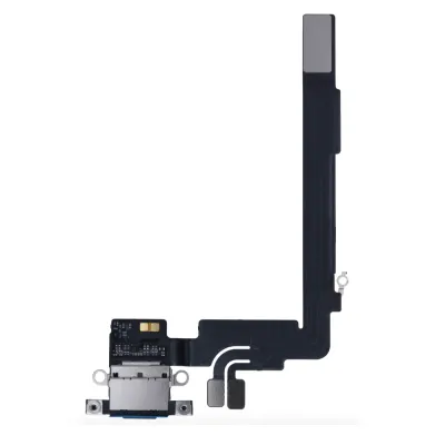 Charging Port Flex Cable With Board For iPhone 16 Pro Max (Genuine OEM) (Black Titanium)