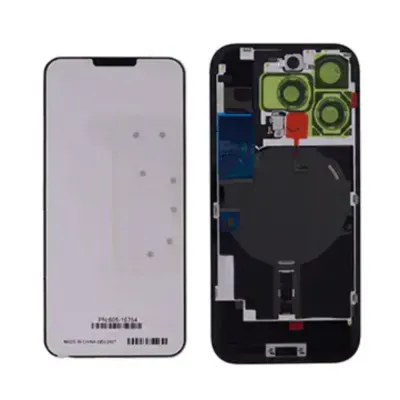 Back Glass w/ MagSafe Magnet & NFC & Flashlight Flex For IPhone 16 Pro Max (Genuine OEM) (Black Titanium)