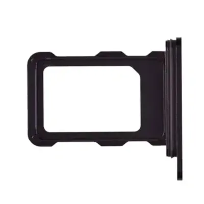 Single SIM Card Tray For iPhone 16 Pro / 16 Pro Max (Genuine OEM) (Black Titanium)