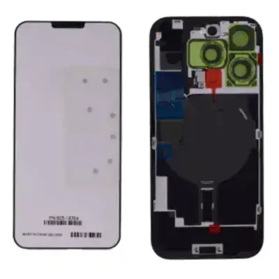 Back Glass w/ MagSafe Magnet & NFC & Flashlight Flex For IPhone 16 Pro (Genuine OEM) (Natural Titanium)