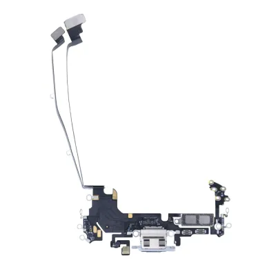 USB-C Charging Port Flex Cable (eSIM) For iPhone 17 Pro (Genuine OEM) (Canadian Version) (Silver)