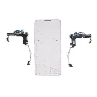 USB-C Charging Port Flex Cable (pSIM) For iPhone 17 Pro (Genuine OEM) (UK/EU Version) (Deep Blue)