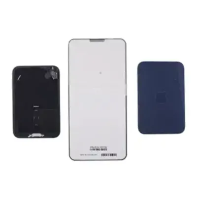 Back Glass w/ MagSafe Magnet & NFC & Flashlight Flex For iPhone 17 Pro (Genuine OEM) (Deep Blue)