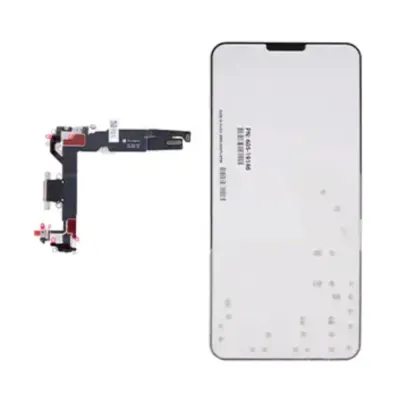 USB-C Charging Port Flex Cable For iPhone 17 (Genuine OEM) (White)