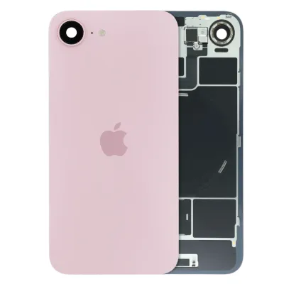 Заднє скло з магнітом MagSafe, NFC і шлейфом спалаху (сумісне) для iPhone 17e (Genuine OEM) (рожевий)