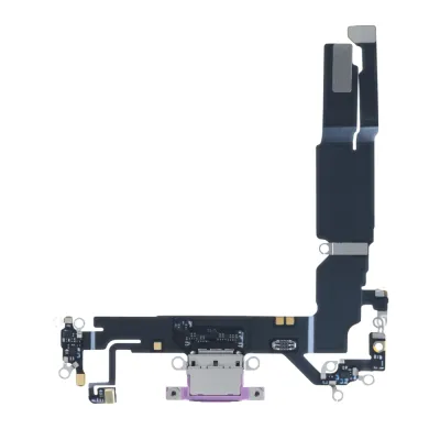 Charging Port Assembly For iPhone 16 (mmWave) (Genuine OEM) (Pink)