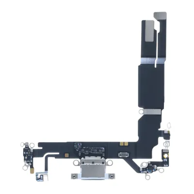 Charging Port Assembly For iPhone 16 (mmWave) (Genuine OEM) (White)