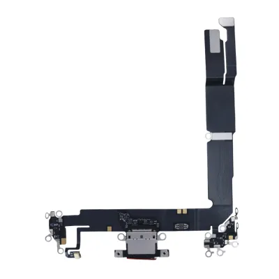 Charging Port Flex Cable With Board For iPhone 16 Plus (Genuine OEM) (Black)