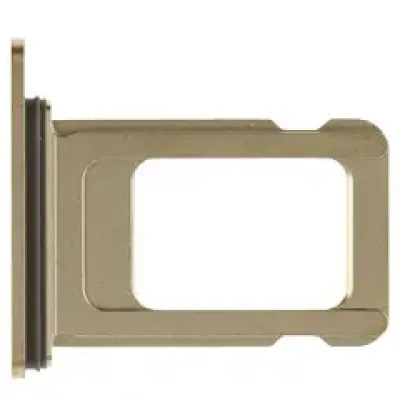 Single SIM Tray For iPhone 12 Pro / 12 Pro Max (Genuine OEM) (Gold)