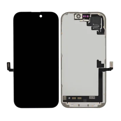 Display Assembly for iPhone 17 OLED (Assembled: Soft) (120HZ) Diagnostic With Light Sensor Flex Cable