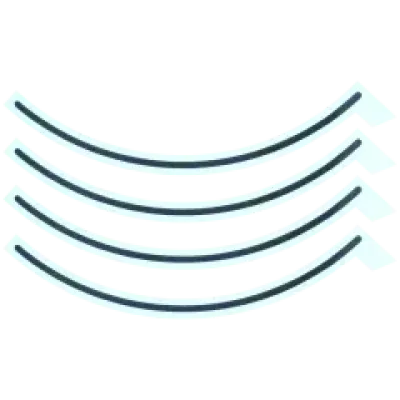 Bottom Cover Screw Pad Adhesive Strips For Mac Studio (A2615 / 2022) (Genuine OEM)