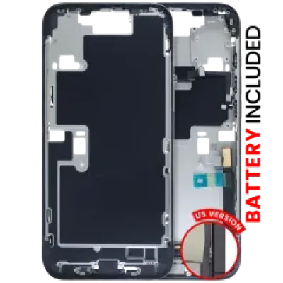 Back Housing W/ Battery For iPhone 16 Pro Max (US Version) (Genuine OEM) (Black Titanium)