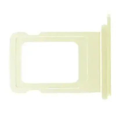 Single SIM Card Tray For iPhone 15 / 15 Plus (Genuine OEM) (Yellow)