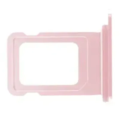 Single SIM Card Tray For iPhone 15 / 15 Plus (Genuine OEM) (Pink)