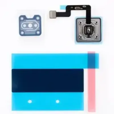 Fingerprint Sensor (Touch ID Board with Bracket Kit) For MacBook Air 15" (A3241) (2025) (Genuine OEM) (Starlight / Silver)