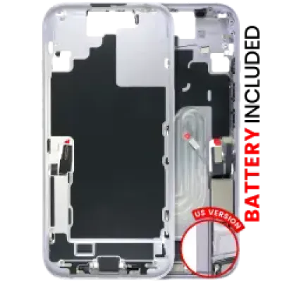 Back Housing Including Battery For iPhone 17 (Genuine OEM) (US Version) (Lavender)
