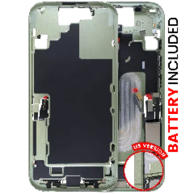 Back Housing Including Battery For iPhone 17 (Genuine OEM) (US Version) (Sage)