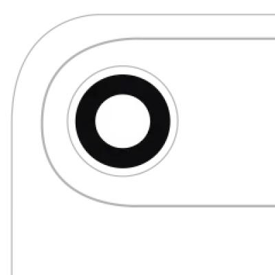 Back Camera Lens (Glass Only) With Adhesive For iPhone Air (Real Sapphire) (Premium)