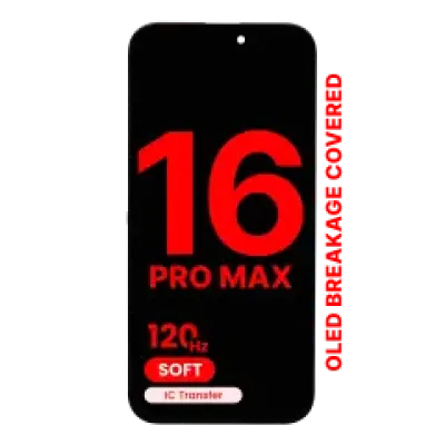 Дисплейний модуль iPhone 16 Pro Max (Aftermarket Pro: XO7 Soft) (120HZ) Move IC