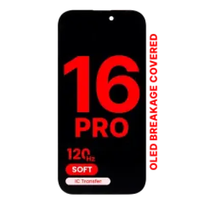 Дисплейний модуль iPhone 16 Pro (Aftermarket Pro: XO7 Soft) (120HZ) Move IC