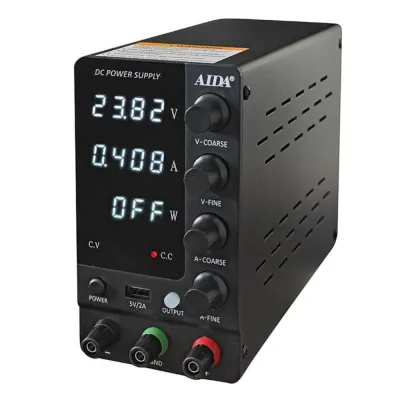 Aida NPS3010W Power Supply, 30V 10A, Switched Mode, with Digital Display