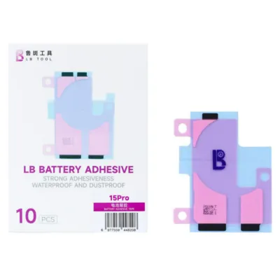LB Проклейка акумулятора iPhone 15 Pro (1 шт)