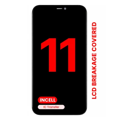 Display Assembly with Metal Plate iPhone 11 (Aftermarket Pro: XO7/Incell) Move IC
