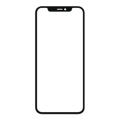 Скло екрану ( Polished edge Glass+ UV-Lite WrinkleFree OCA T:150μm ) iPhone 12 Pro Max ОЕМ