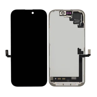 Display Assembly for iPhone 17 OLED (Assembled: Soft) (120HZ) Diagnostic With Light Sensor Flex Cable
