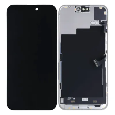 Refurbished Display Assembly iPhone 15 Pro Grade A Diagnostic With Light Sensor Flex Cable