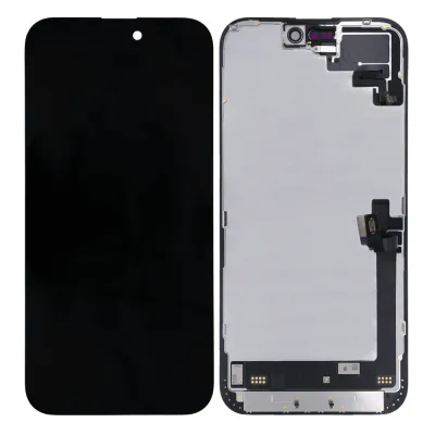 Refurbished Display Assembly iPhone 16 Plus Grade A Diagnostic With Light Sensor Flex Cable