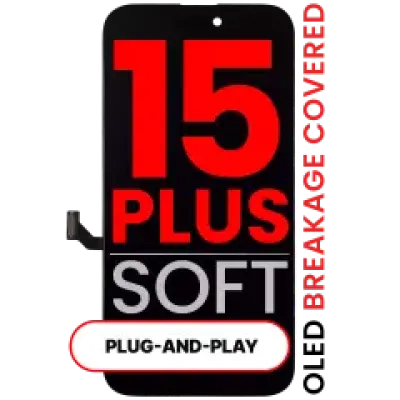 Display Assembly iPhone 15 Plus Diagnostic (Aftermarket Pro: XO7 3.0 Soft)